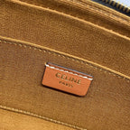 Celine Handbag Cuill Triomphe Mini Camera Tan — view 9