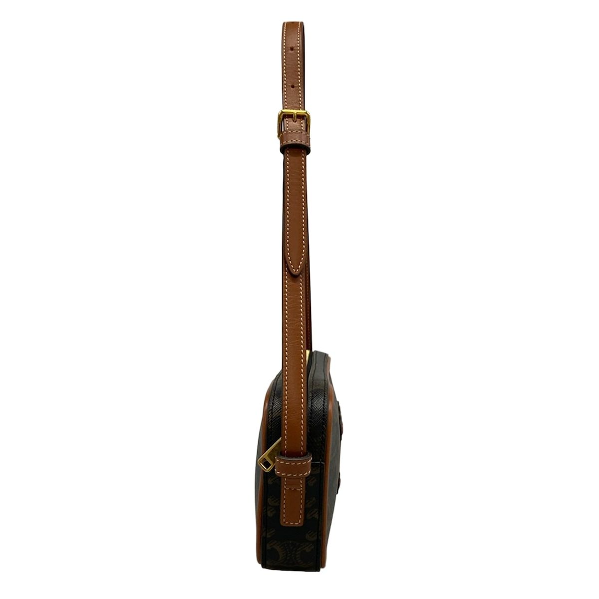 Celine Handbag Cuill Triomphe Mini Camera Tan — view 2
