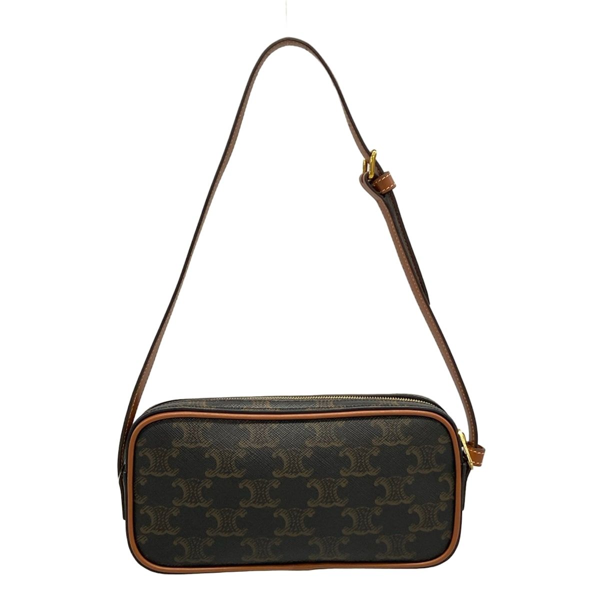 Celine Handbag Cuill Triomphe Mini Camera Tan — view 3
