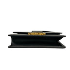 Dior Shoulder Bag 30 Montaigne Flap Black Gold Leather — view 5
