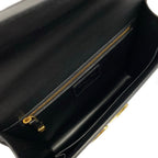 Dior Shoulder Bag 30 Montaigne Flap Black Gold Leather — view 7