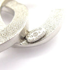 Chanel Earrings CC Logo Silver — view 5