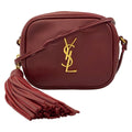 Saint Laurent Paris Shoulder Bag Blogger Bordeaux Tassel