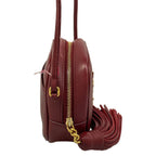 Saint Laurent Paris Shoulder Bag Blogger Bordeaux Tassel — view 2