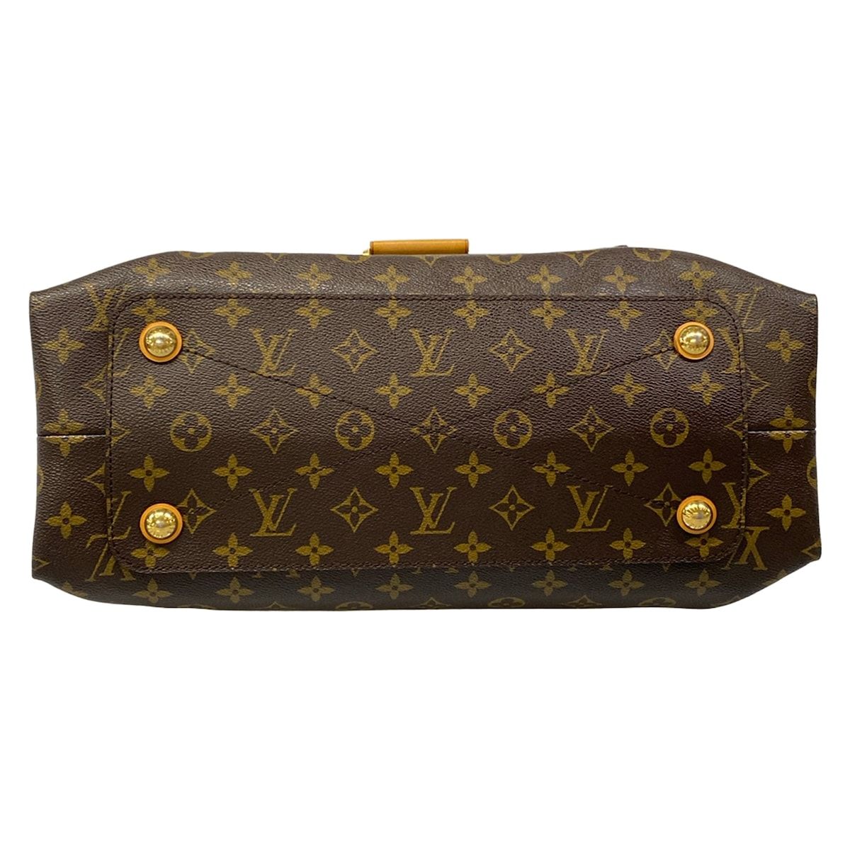 Louis Vuitton Handbag Monogram Olympe Bordeaux Leather — view 5