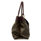 Louis Vuitton Handbag Monogram Olympe Bordeaux Leather — view 2