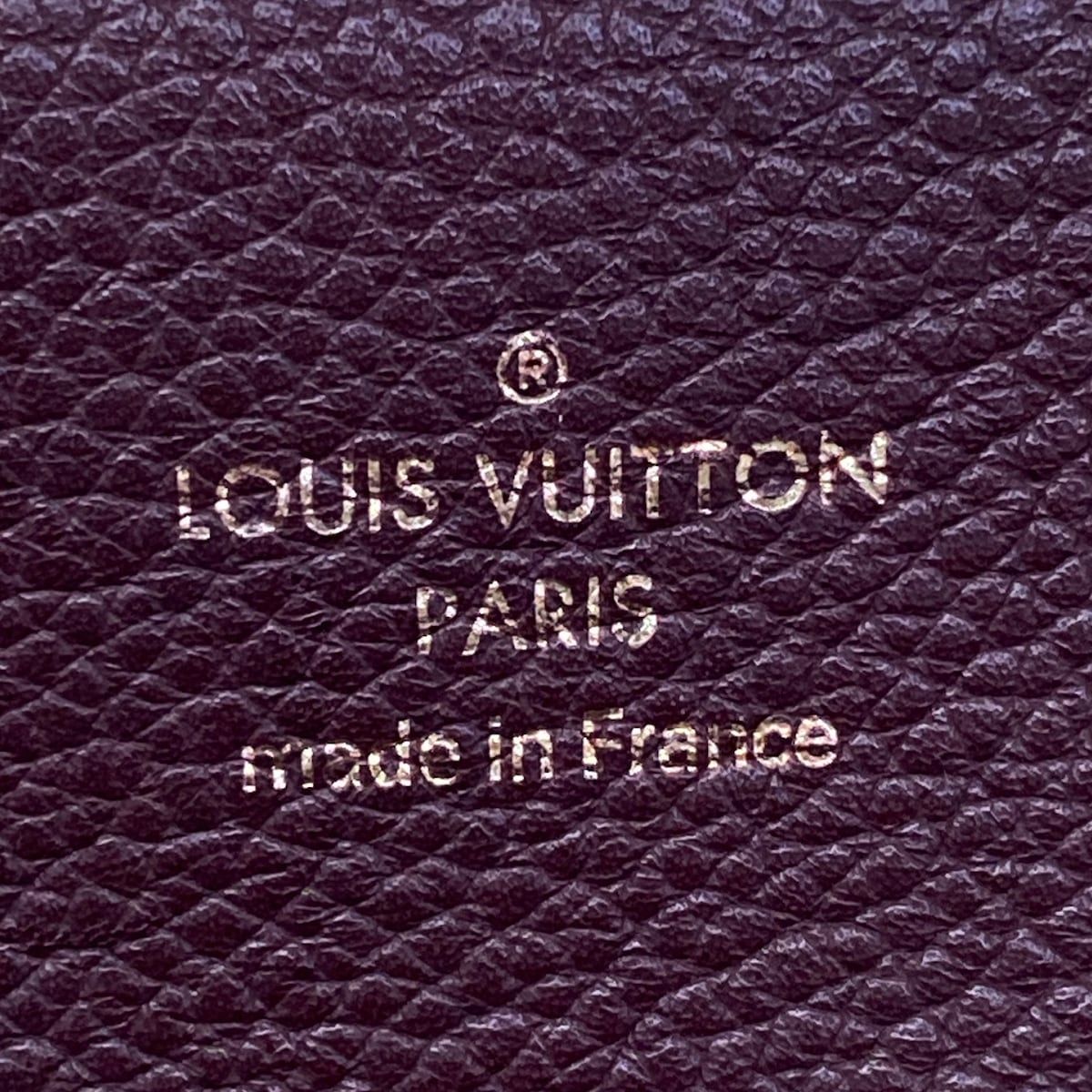 Louis Vuitton Handbag Monogram Olympe Bordeaux Leather — view 8