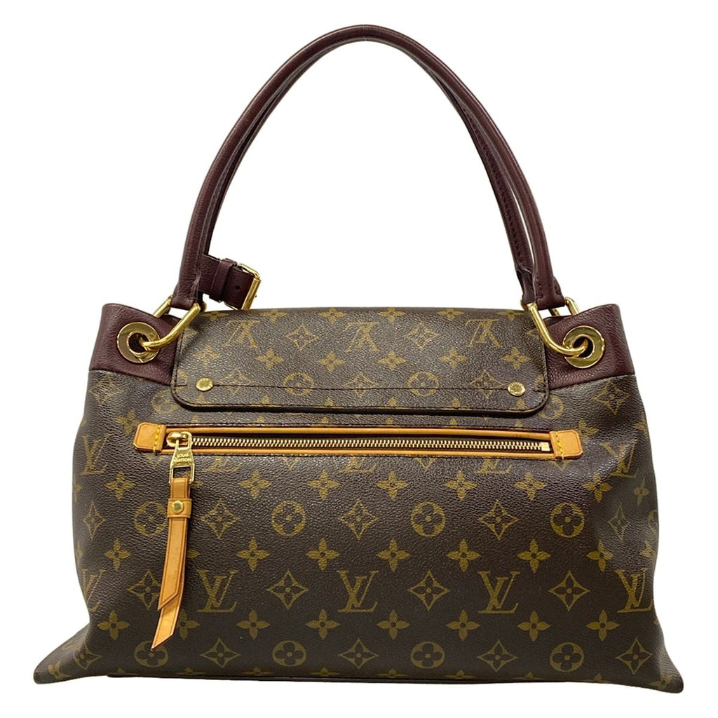 Louis Vuitton Handbag Monogram Olympe Bordeaux Leather — view 3