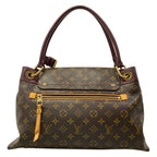 Louis Vuitton Handbag Monogram Olympe Bordeaux Leather — view 3