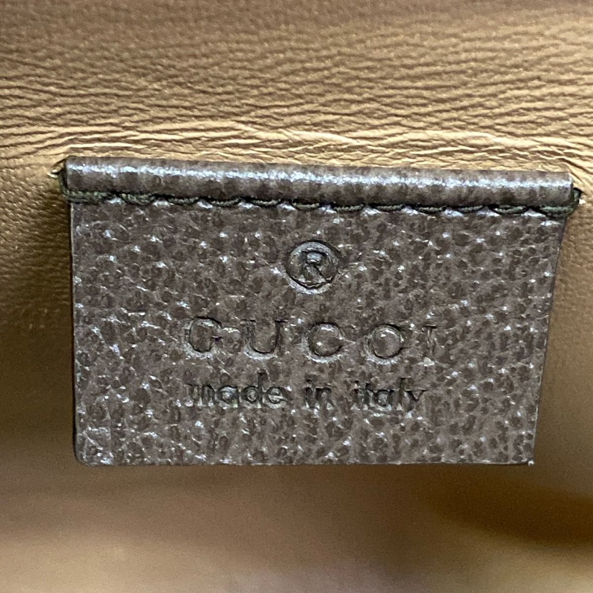 Gucci Handbag Diana Jumbo GG Mini Tote Dark Brown Beige Leather — view 9