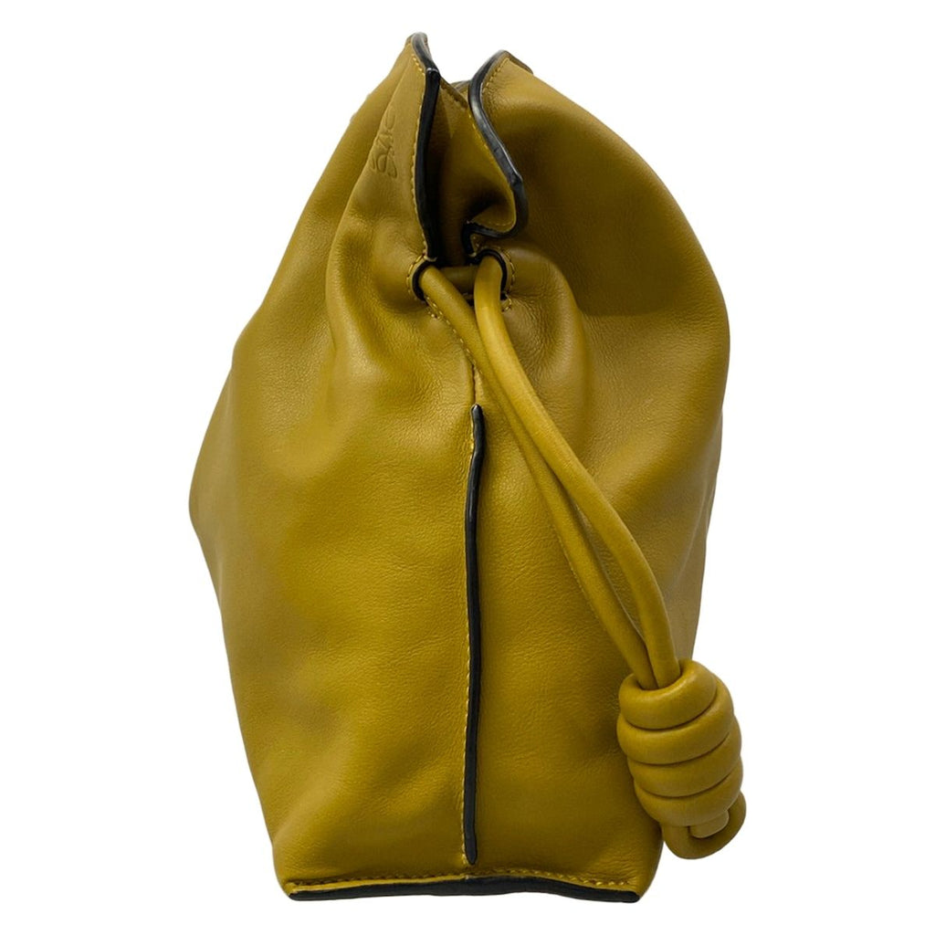Loewe Clutch Flamenco Light Brown Drawstring — view 4