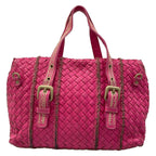 Bottega Veneta Handbag Intrecciato Pink Leather — view 3