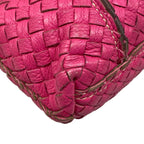 Bottega Veneta Handbag Intrecciato Pink Leather — view 6
