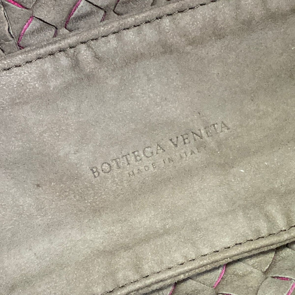 Bottega Veneta Handbag Intrecciato Pink Leather — view 9