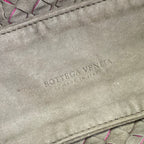 Bottega Veneta Handbag Intrecciato Pink Leather — view 9