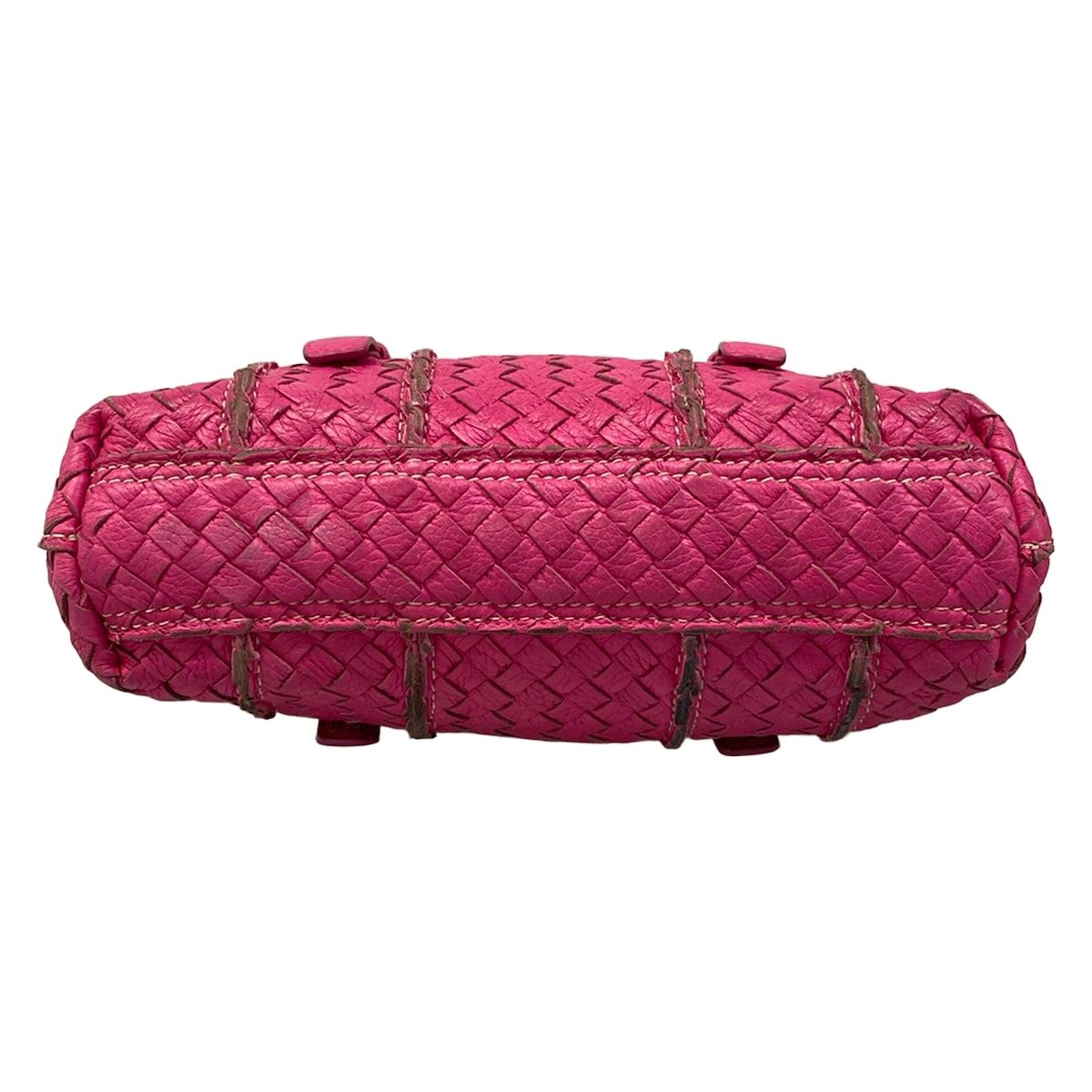 Bottega Veneta Handbag Intrecciato Pink Leather — view 5