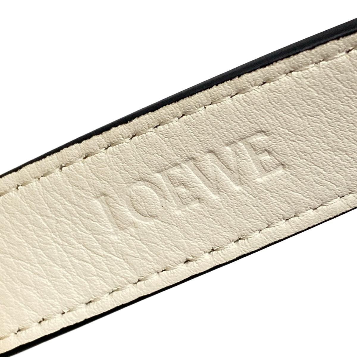 Loewe Tote Basket Ivory White Leather — view 9