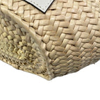 Loewe Tote Basket Ivory White Leather — view 6