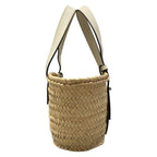 Loewe Tote Basket Ivory White Leather — view 2