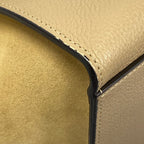 Celine Handbag Trapeze Small Beige Leather — view 6
