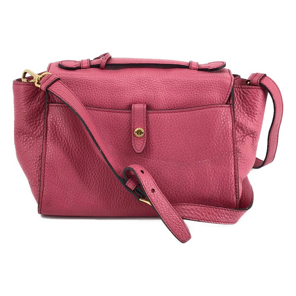 Prada Vitello Daino Leather 2-Way Shoulder Bag Pink — view 4