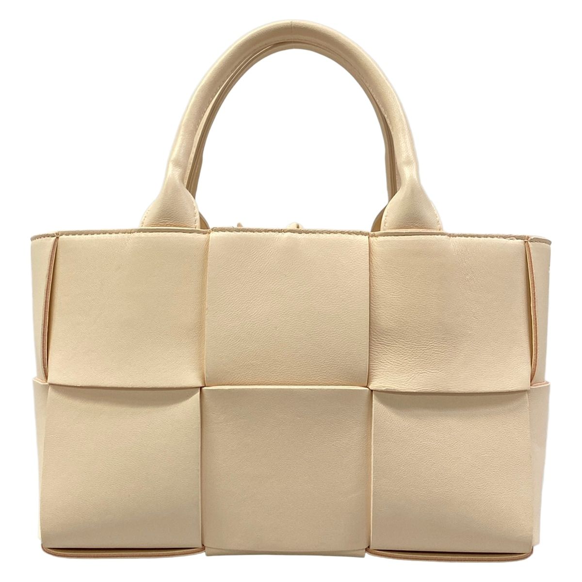 Bottega Veneta Tote Mini the Arco Pink Beige Leather — view 3