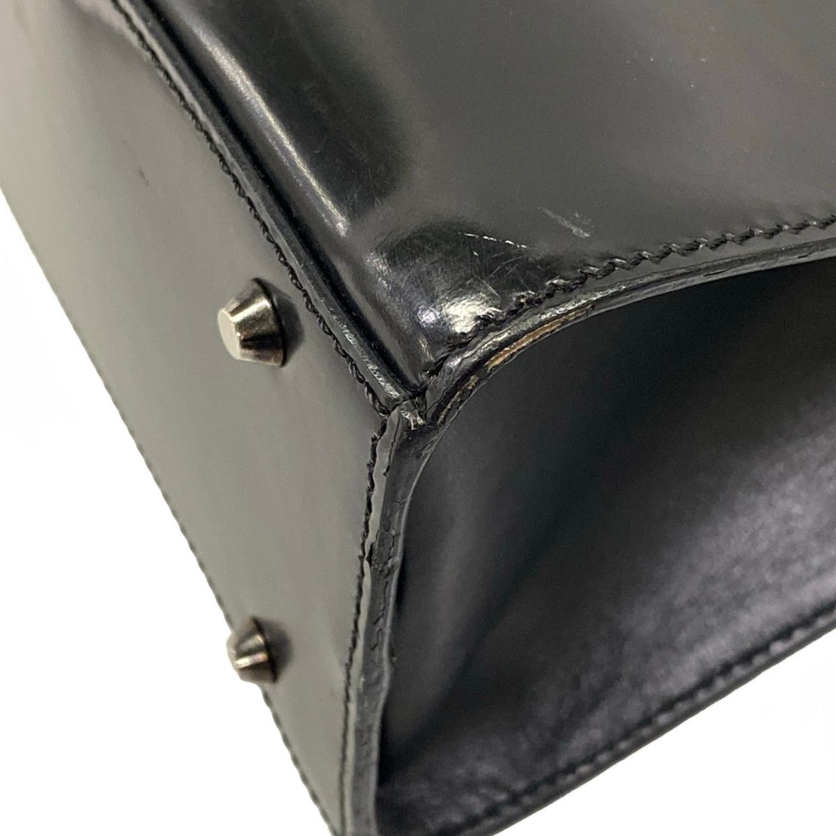 Dior Saddle Bag Black Leather — view 6