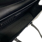 Dior Saddle Bag Black Leather — view 7