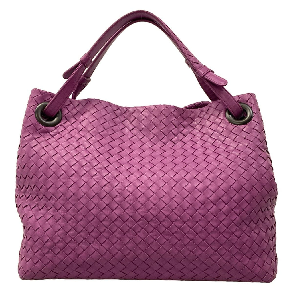 Bottega Veneta Handbag Garda Bag Purple Leather