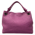 Bottega Veneta Handbag Garda Bag Purple Leather