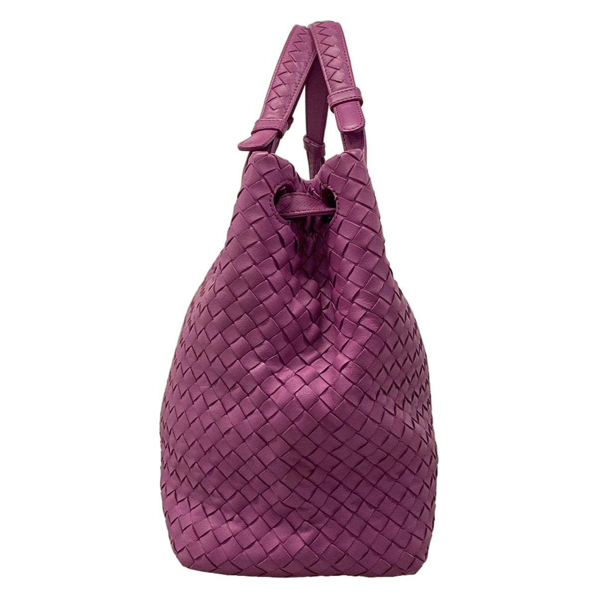 Bottega Veneta Handbag Garda Bag Purple Leather — view 2