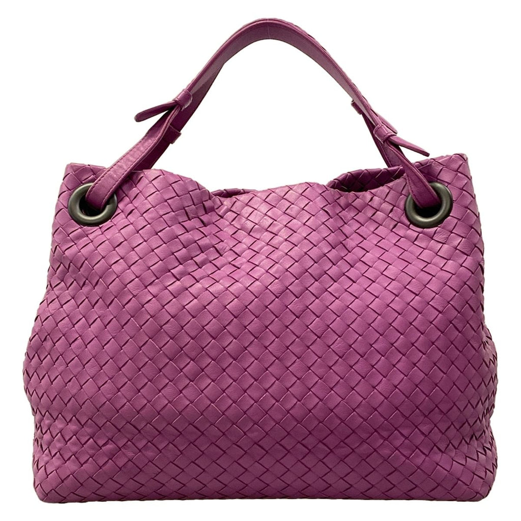 Bottega Veneta Handbag Garda Bag Purple Leather — view 3