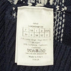 Dior Wool Cashmere Blend Logo Embroidery Nordic Pattern High Neck Sweater 38 — view 7