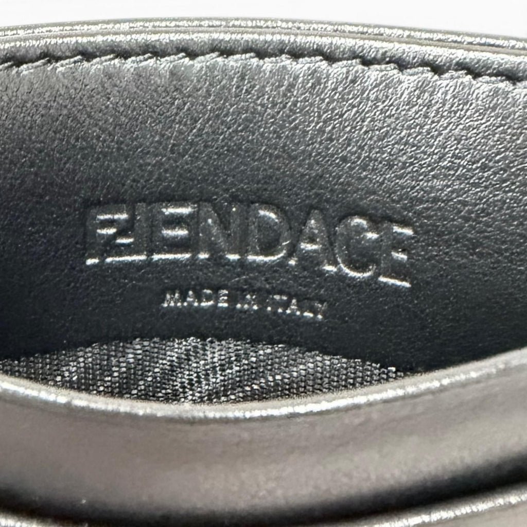 Fendi Fendace Zucca Baroque Pattern Leather Card Case — view 8