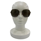 Chanel CC Logo Hexagon Chain Sunglasses Gold Black Demo Lens Eyewear — view 3