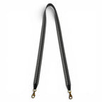 Hermes Bandouliere Sangle Caval 25 Gold Shoulder Strap Black White — view 2