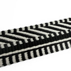 Hermes Bandouliere Sangle Caval 25 Gold Shoulder Strap Black White — view 3