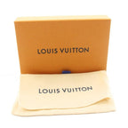Louis Vuitton Key Holder LV Padlock Dragonne Leather Logo Black Silver Color — view 6