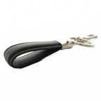 Louis Vuitton Key Holder LV Padlock Dragonne Leather Logo Black Silver Color — view 3