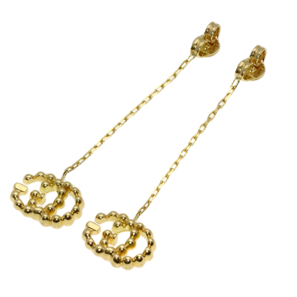 Gucci Double Multicolor Earrings 18k Yellow Gold — view 5