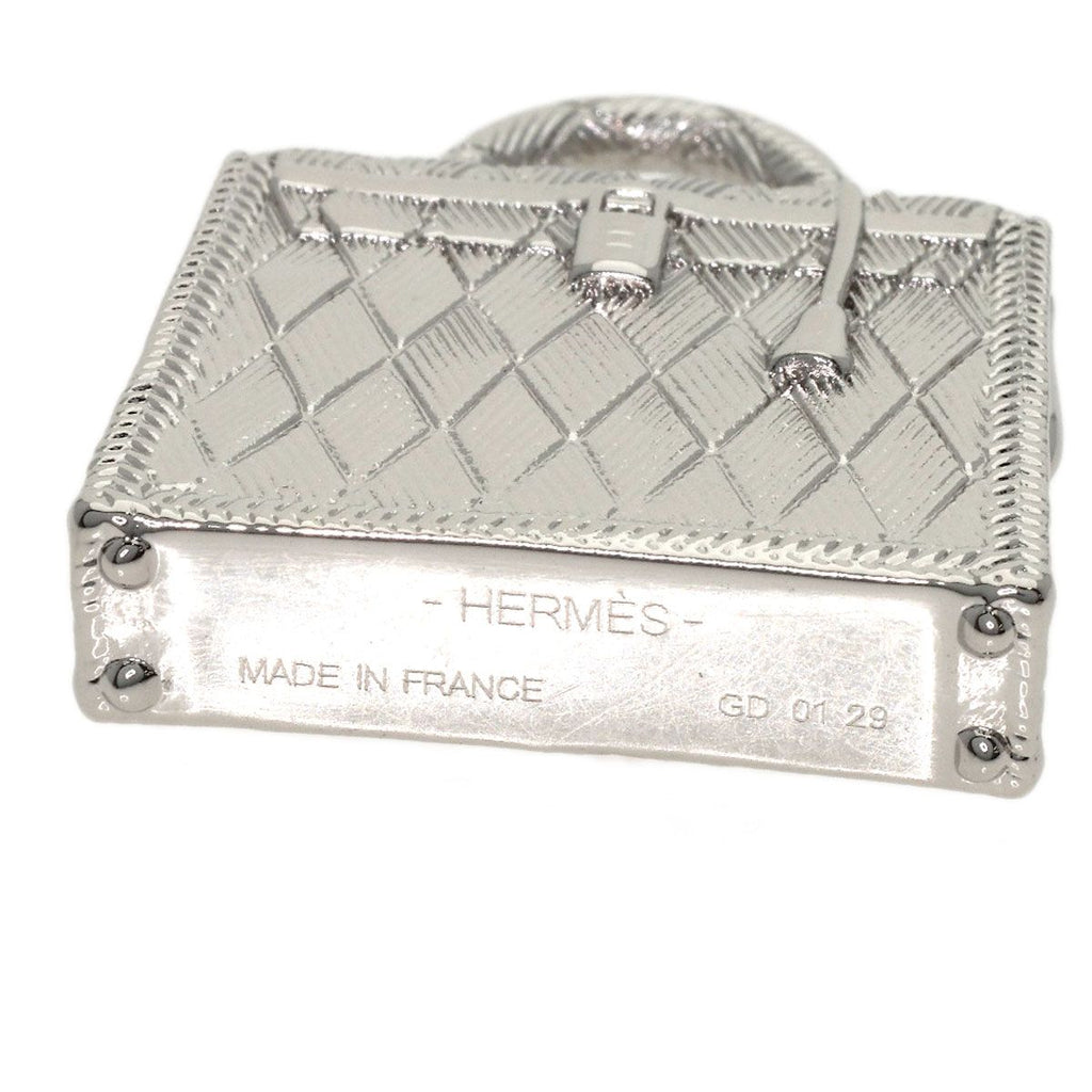 Hermes Kelly Necklace Silver — view 5