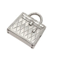 Hermes Kelly Necklace Silver