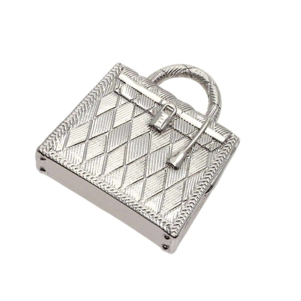 Hermes Kelly Necklace Silver