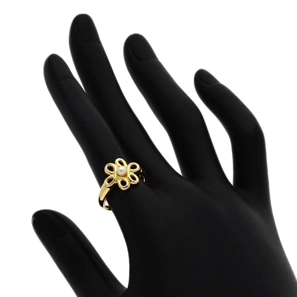 Dior Baby Pearl Ring 18k Yellow Gold — view 7