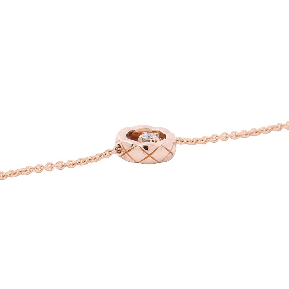 Chanel Bracelet Coco Crush Collection Diamond 0.03 Ct 18k Pink Gold — view 2