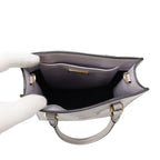 Prada Mini Triangle Logo Leather 2-Way Shoulder — view 5