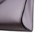 Prada Mini Triangle Logo Leather 2-Way Shoulder — view 6
