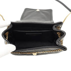 Saint Laurent Paris Chain Shoulder Bag Mini Nolita Quilted YSL Black — view 7