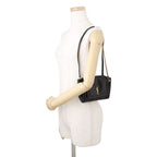 Saint Laurent Paris Chain Shoulder Bag Mini Nolita Quilted YSL Black — view 4