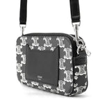 Celine Shoulder Bag Triomphe Horizontal Leather Black — view 2